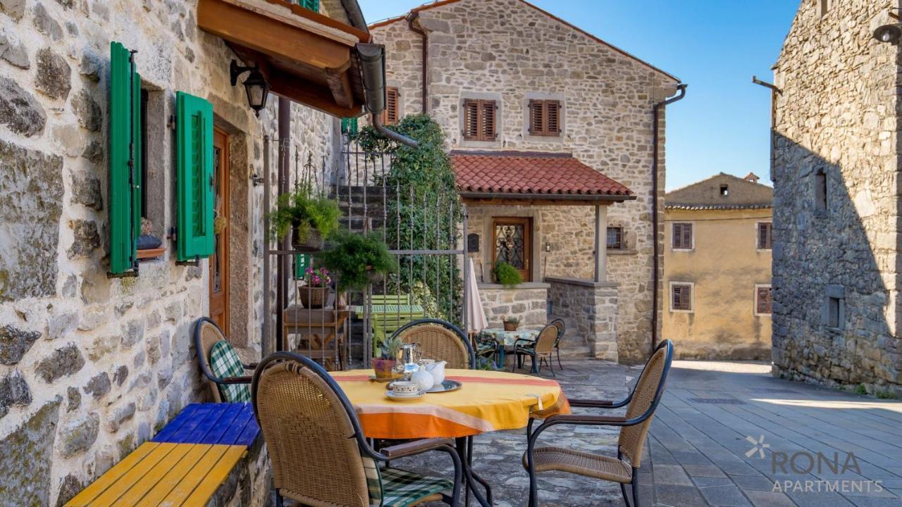 Rona Stone House Apartments Janja Boljun Exterior photo